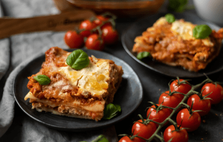 Przepis fitness: Lasagne z kurczakiem i ricottą