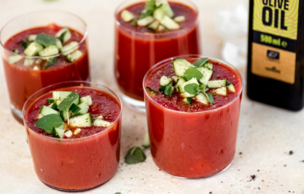 Przepis fitness: Zimne Gazpacho ze świeżych warzyw