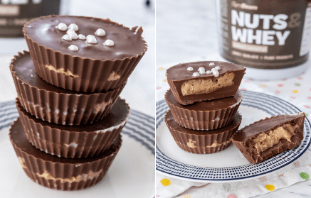 Przepis fitness: czekoladowe cupcakes wypełnione masłem orzechowym